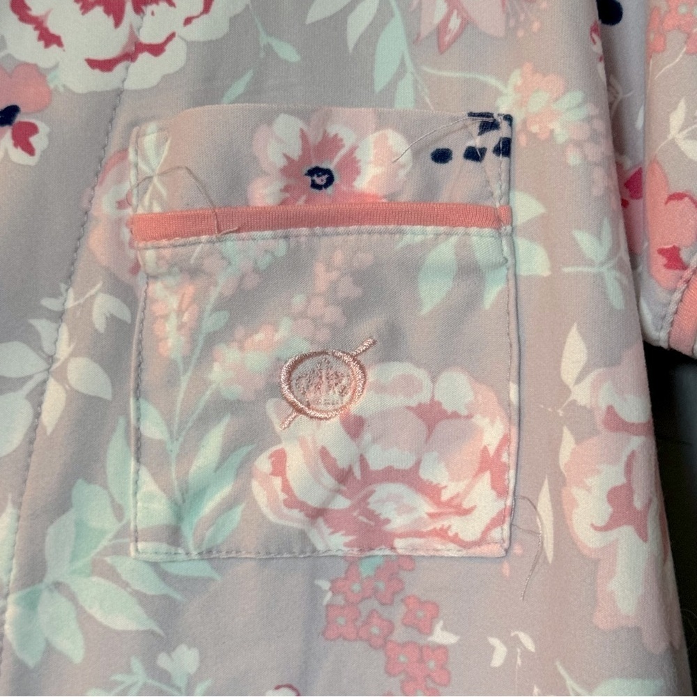 Born 2 Piece Floral Pajama Set Womens Sz M Lightweight‎ & Soft - Picture 4 of 6